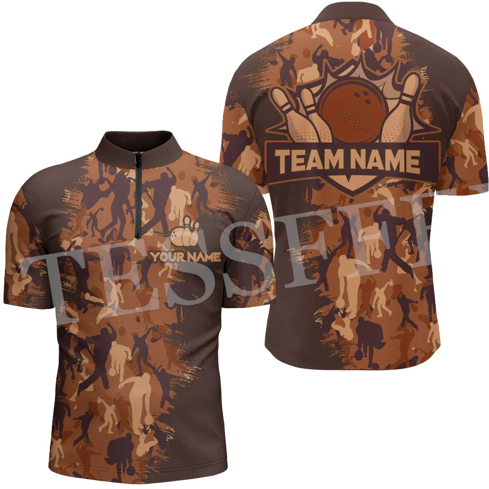 Custom Name Strike Bowling Fla – Short Sleeve Bowling Shirt Retro Bewertung und Preis